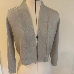 Calvin Klein Shimmering Beige Knit